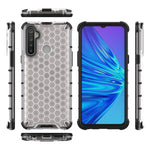Per OPPO Realme C3 PC a nido d'ape antiurto + custodia in TPU