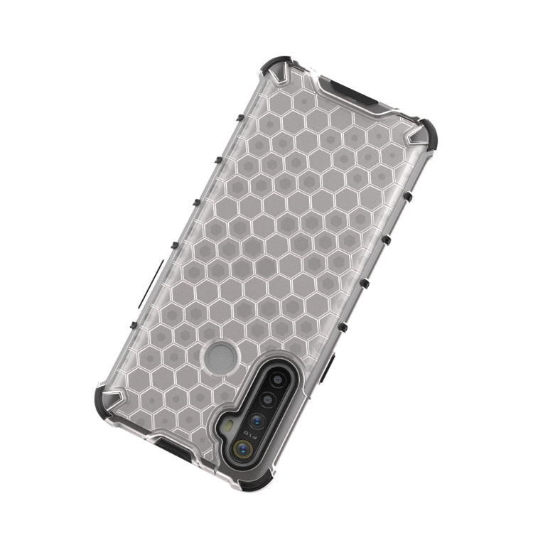 Per OPPO Realme 5i Antiurto Honeycomb PC + Custodia in TPU