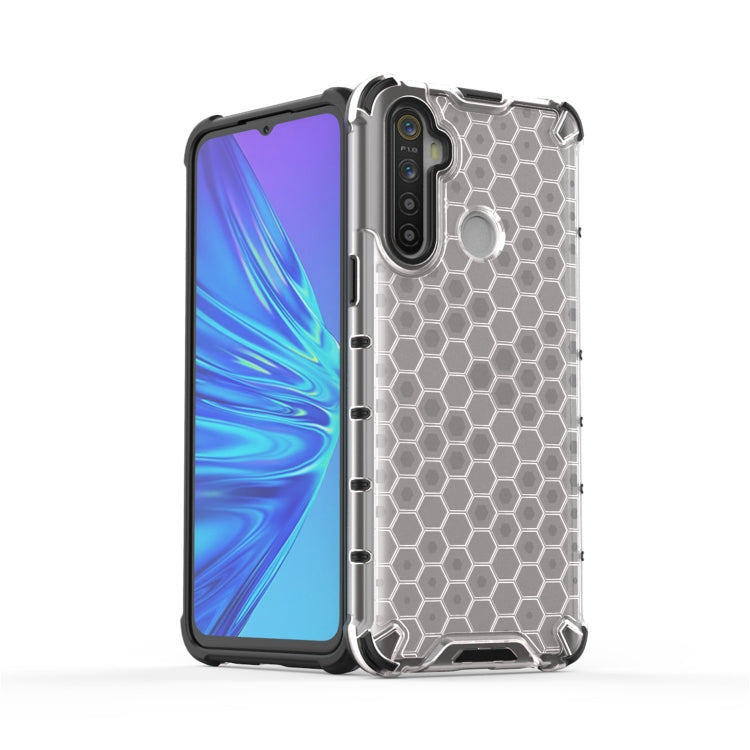 Per OPPO Realme 5i Antiurto Honeycomb PC + Custodia in TPU