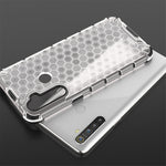 Per OPPO Realme 5i Antiurto Honeycomb PC + Custodia in TPU