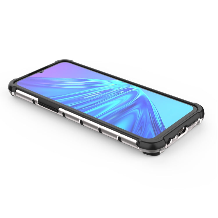 Per OPPO Realme 5i Antiurto Honeycomb PC + Custodia in TPU