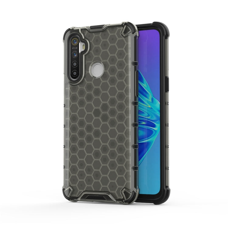 Per OPPO Realme 5i Antiurto Honeycomb PC + Custodia in TPU