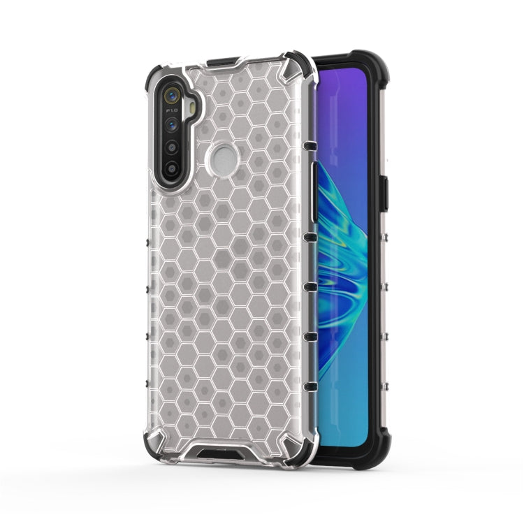 Per OPPO Realme 5i Antiurto Honeycomb PC + Custodia in TPU