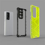 Per Huawei P40 Pro + Custodia antiurto per PC a nido d'ape + TPU, For Huawei P40 Pro+