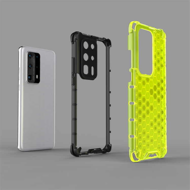 Per Huawei P40 Pro + Custodia antiurto per PC a nido d'ape + TPU, For Huawei P40 Pro+