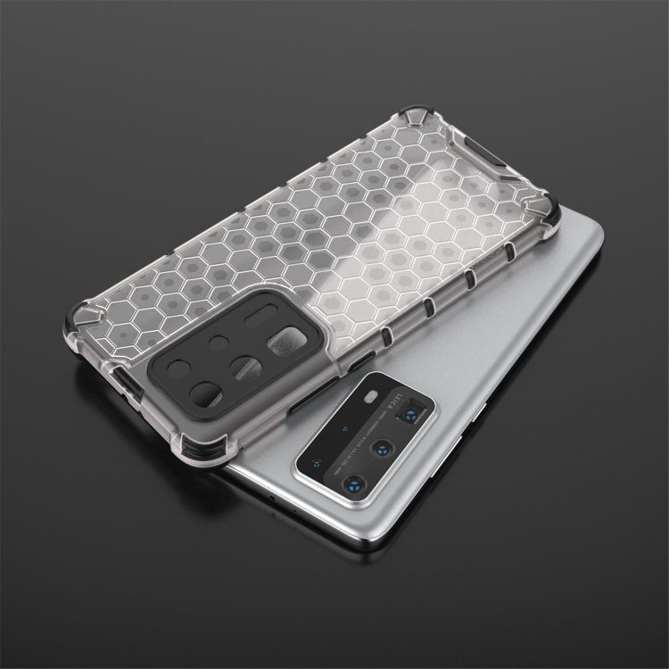 Per Huawei P40 Pro + Custodia antiurto per PC a nido d'ape + TPU, For Huawei P40 Pro+
