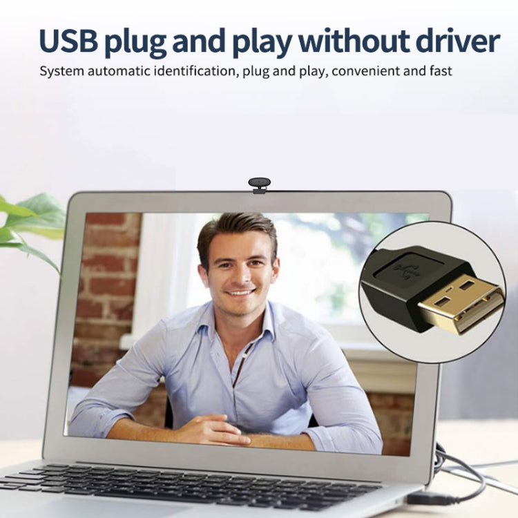 Webcam Full HD 1080P Microfono integrato Videocamera Web intelligente Videocamera live per streaming USB con cancellazione del rumore