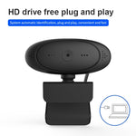 Webcam Full HD 1080P Microfono integrato Videocamera Web intelligente Videocamera live per streaming USB con cancellazione del rumore