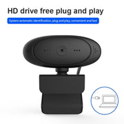 Webcam Full HD 1080P Microfono integrato Videocamera Web intelligente Videocamera live per streaming USB con cancellazione del rumore