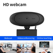 Webcam Full HD 1080P Microfono integrato Videocamera Web intelligente Videocamera live per streaming USB con cancellazione del rumore