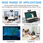 B01 Webcam HD Microfono integrato Videocamera Web intelligente Videocamera live per streaming USB con cancellazione del rumore