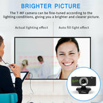 B01 Webcam HD Microfono integrato Videocamera Web intelligente Videocamera live per streaming USB con cancellazione del rumore