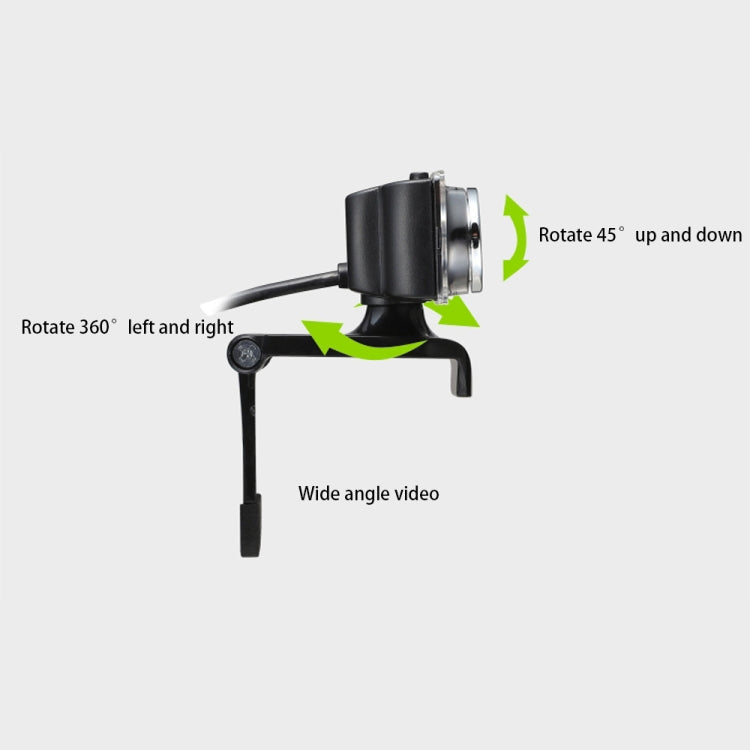 B01 Webcam HD Microfono integrato Videocamera Web intelligente Videocamera live per streaming USB con cancellazione del rumore