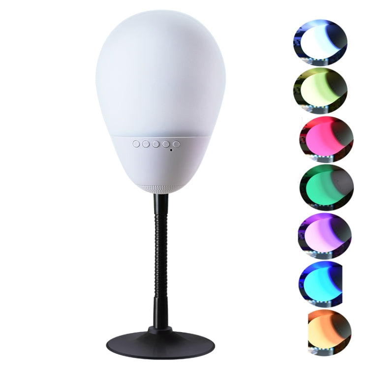 T6 Divertente altoparlante Bluetooth che sbatte le ali Allevia lo stress Luci colorate Soundbar Scheda TF di supporto in gomma