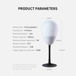 Altoparlante Bluetooth con luci colorate e suoni misteriosi