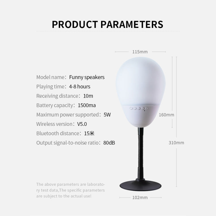 Altoparlante Bluetooth con luci colorate e suoni misteriosi