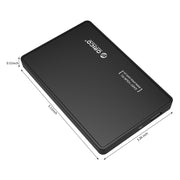 Custodia per disco rigido USB 3.0 da 2,5 pollici ORICO 2588US3-V1, Silver, Red, Blue, Black