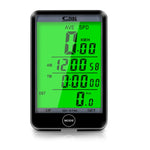 SD-576C Cronometro retroilluminato LCD per bicicletta Tachimetro per bici Contachilometri per bicicletta Cronometro, SD-576C (Blue), SD-576C (Yellow), SD-576C (Black)