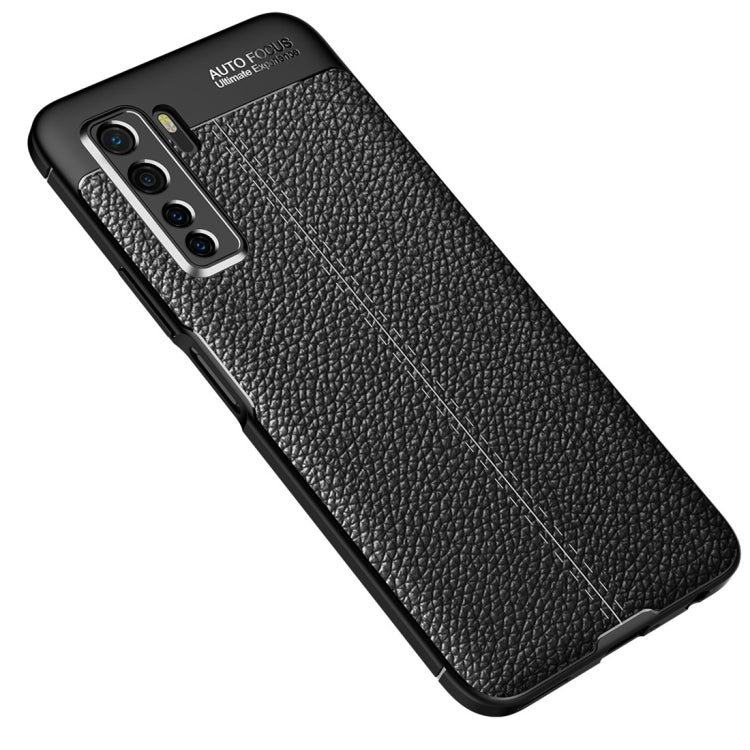 Per Huawei Nova 7 SE Litchi Texture TPU Custodia antiurto, For Huawei Nova 7 SE