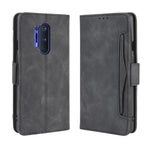 Per OnePlus 8 Pro Custodia in pelle con motivo a portafoglio stile pelle di vitello ， con slot per schede separato, For OnePlus 8 Pro
