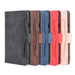 Per OnePlus 8 Pro Custodia in pelle con motivo a portafoglio stile pelle di vitello ， con slot per schede separato, For OnePlus 8 Pro