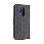 Per OnePlus 8 Pro Custodia in pelle con motivo a portafoglio stile pelle di vitello ， con slot per schede separato, For OnePlus 8 Pro