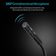 Mini microfono per computer Micro cambia voce microfono USB microfono professionale microfono a condensatore da gioco