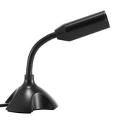 Mini supporto per microfono capacitivo USB dedicato per PC Laptop Notebook Registrazione di chat online Dispositivo cablato nero