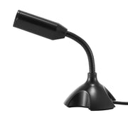 Mini supporto per microfono capacitivo USB dedicato per PC Laptop Notebook Registrazione di chat online Dispositivo cablato nero