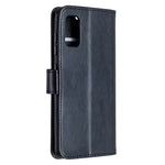 Per Galaxy A41 Custodia in pelle a conchiglia orizzontale Crazy Horse Texture con supporto e slot per schede e portafoglio e cornice per foto, For Galaxy A41