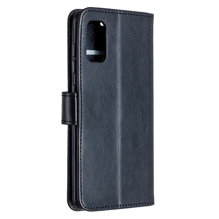 Per Galaxy A41 Custodia in pelle a conchiglia orizzontale Crazy Horse Texture con supporto e slot per schede e portafoglio e cornice per foto, For Galaxy A41