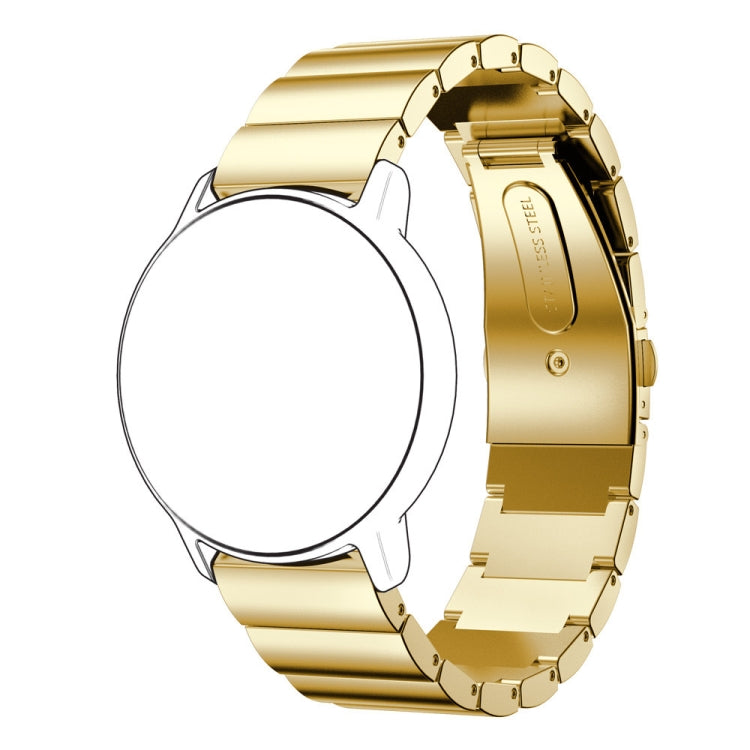 22 mm per Huawei Watch GT2e GT2 46 mm cinturino in acciaio inossidabile con fibbia piatta