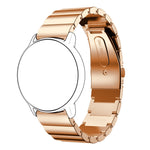 22 mm per Huawei Watch GT2e GT2 46 mm cinturino in acciaio inossidabile con fibbia piatta