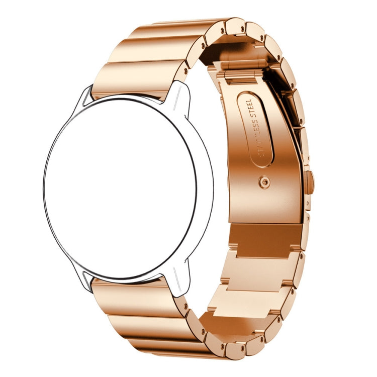 22 mm per Huawei Watch GT2e GT2 46 mm cinturino in acciaio inossidabile con fibbia piatta