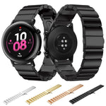 22 mm per Huawei Watch GT2e GT2 46 mm cinturino in acciaio inossidabile con fibbia piatta