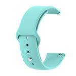 22mm Per Huawei Watch GT2e GT2 46mm Cinturino con fibbia inversa in silicone monocromatico