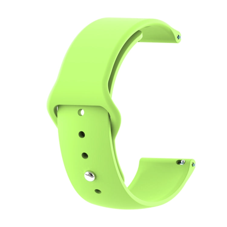 22mm Per Huawei Watch GT2e GT2 46mm Cinturino con fibbia inversa in silicone monocromatico