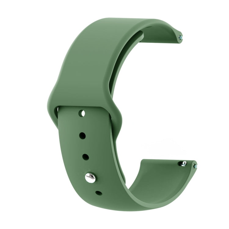 22mm Per Huawei Watch GT2e GT2 46mm Cinturino con fibbia inversa in silicone monocromatico