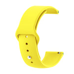 22mm Per Huawei Watch GT2e GT2 46mm Cinturino con fibbia inversa in silicone monocromatico