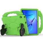 Guscio protettivo piatto a prova di caduta per bambini in EVA con staffa per il pollice, For Huawei MediaPad T3 10.1 inch, For Huawei MediaPad T5 10.1 inch, For Huawei MediaPad M6 10.8 inch, For Huawei MediaPad M5 10.8 inch