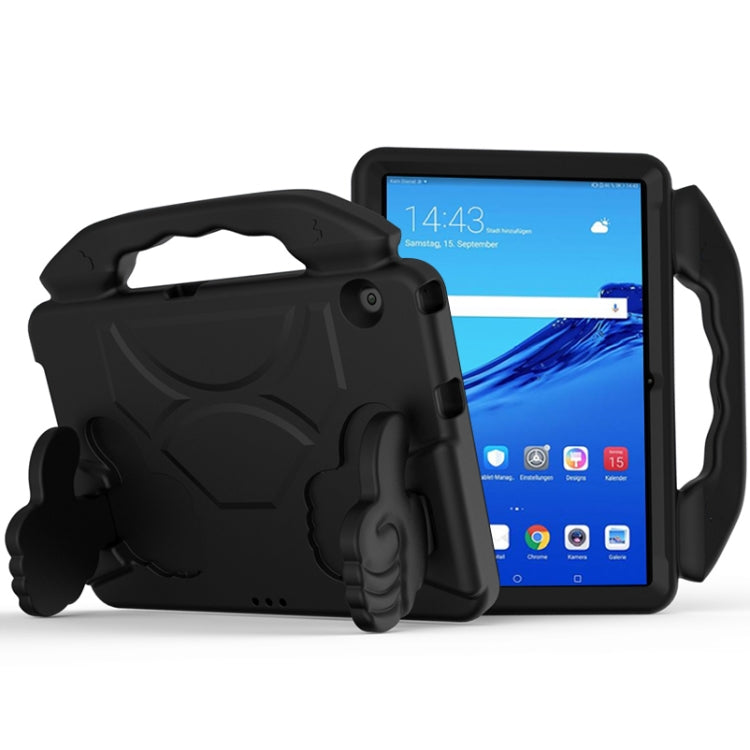 Guscio protettivo piatto a prova di caduta per bambini in EVA con staffa per il pollice, For Huawei MediaPad T3 10.1 inch, For Huawei MediaPad T5 10.1 inch, For Huawei MediaPad M6 10.8 inch, For Huawei MediaPad M5 10.8 inch