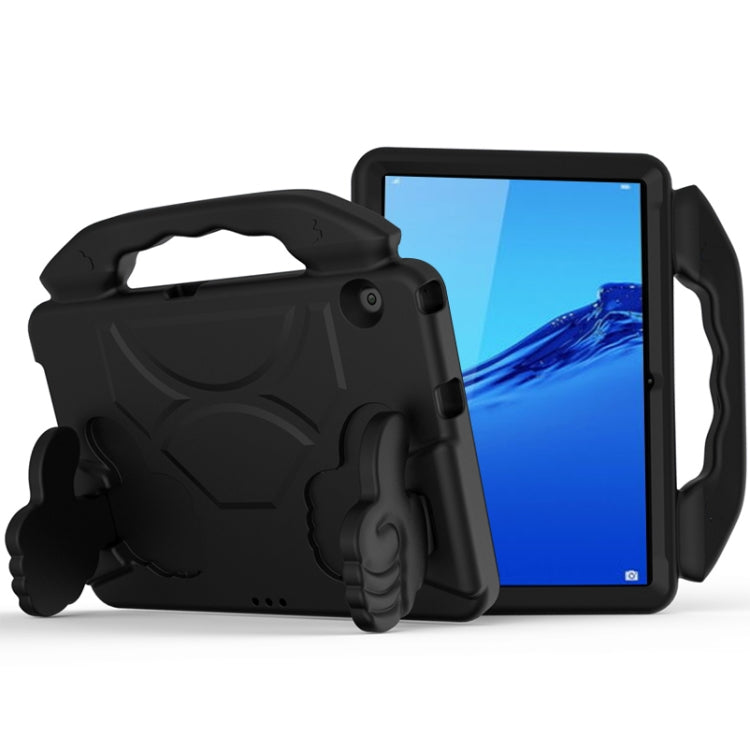 Guscio protettivo piatto a prova di caduta per bambini in EVA con staffa per il pollice, For Huawei MediaPad T3 10.1 inch, For Huawei MediaPad T5 10.1 inch, For Huawei MediaPad M6 10.8 inch, For Huawei MediaPad M5 10.8 inch