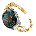 22mm per Huawei Watch GT2e GT2 46mm Sun Moon Star cinturino in lega di alluminio
