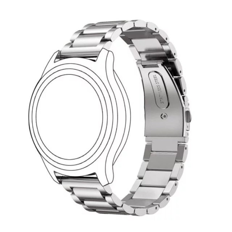 22mm per Huawei Watch GT2e GT2 46mm Tre cinturini in acciaio inossidabile con fibbia piatta