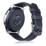 22mm Per Huawei Watch GT2e GT2 46mm Cinturino in pelle in fibra di carbonio