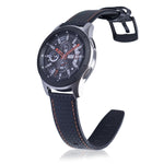 22mm Per Huawei Watch GT2e GT2 46mm Cinturino in pelle in fibra di carbonio