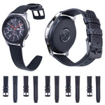22mm Per Huawei Watch GT2e GT2 46mm Cinturino in pelle in fibra di carbonio