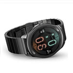 22 mm per Huawei Watch GT2e / GT2 46 mm cinturino in acciaio inossidabile con chiusura a farfalla