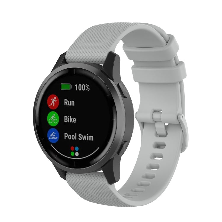 Per cinturino in silicone Garmin Vivoactive 4 da 22 mm