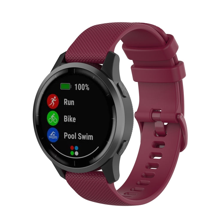 Per cinturino in silicone Garmin Vivoactive 4 da 22 mm